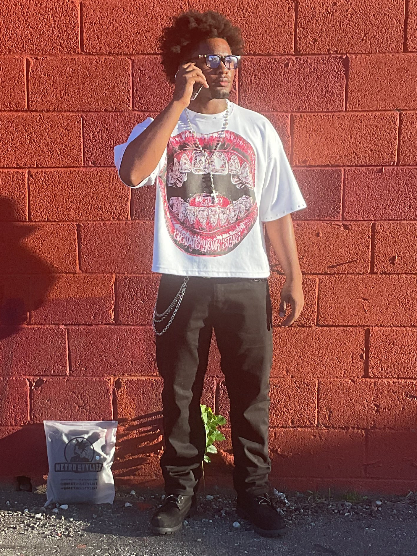 METRO STYLIST UNISEX CROPPED OVERSIZED TEES 1.0