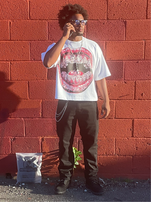 METRO STYLIST WHITE "GRILLZ TEE" 2025